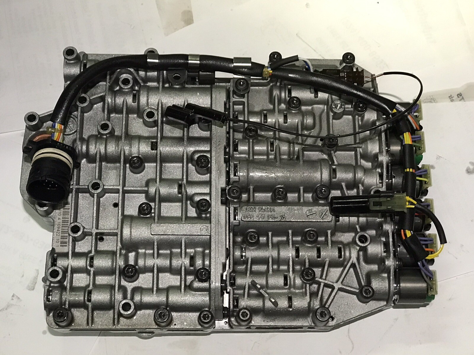 AUDI VW ZF5HP19 Trans Valve Body 7 Solenoids 1 Large Tube Valve Body To Stator