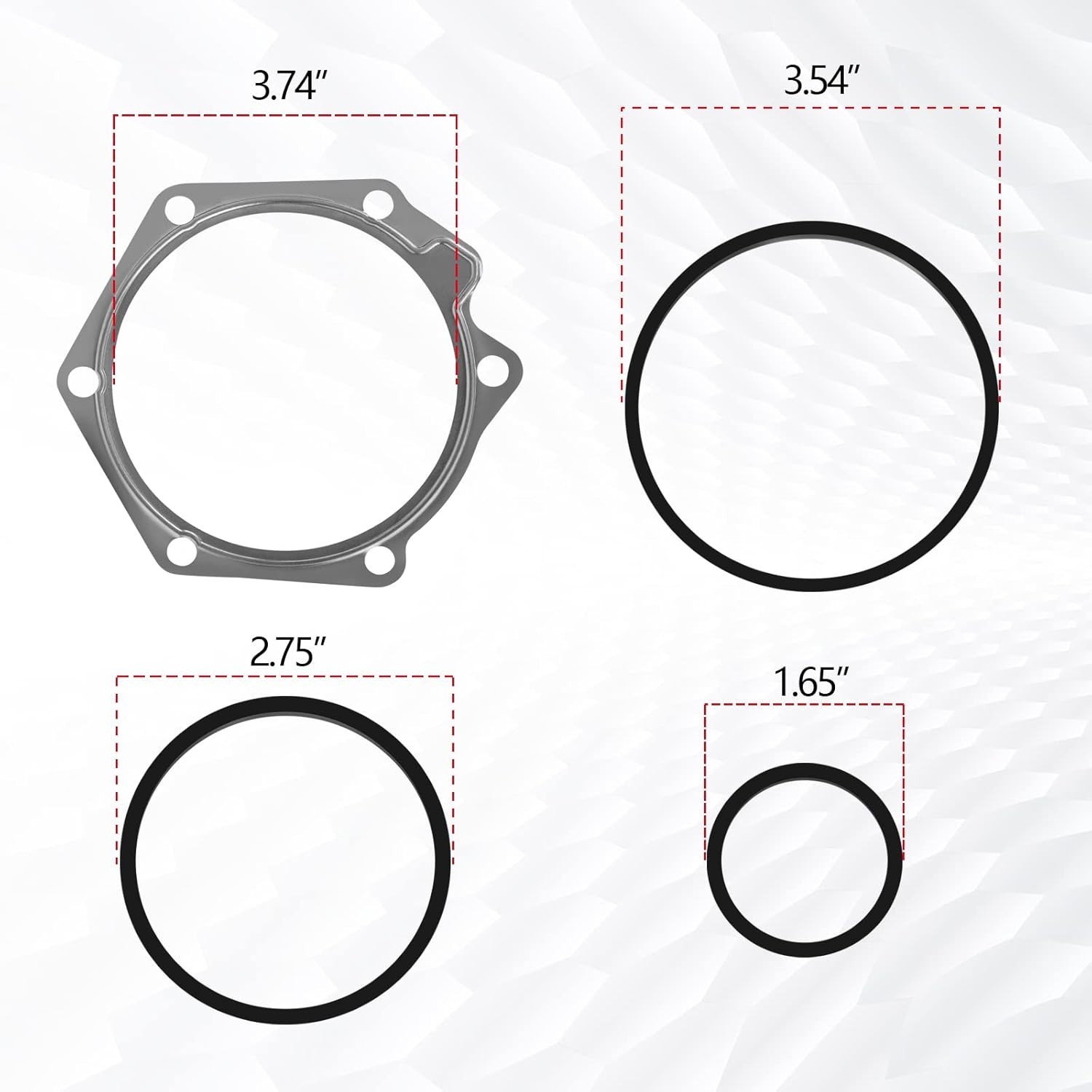Transmission Reverse Band Servo Piston Apply Pin Extender Kit Compatible with…