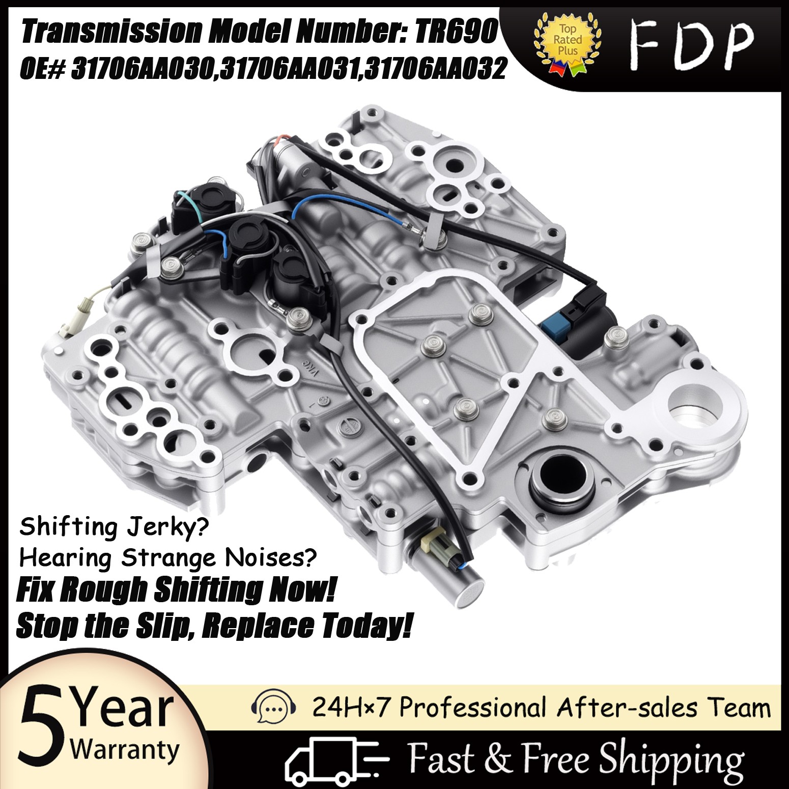 OEM TR690 Valve Body For 2010-2015 Subaru Forester Impreza Legacy Outback WRX XV