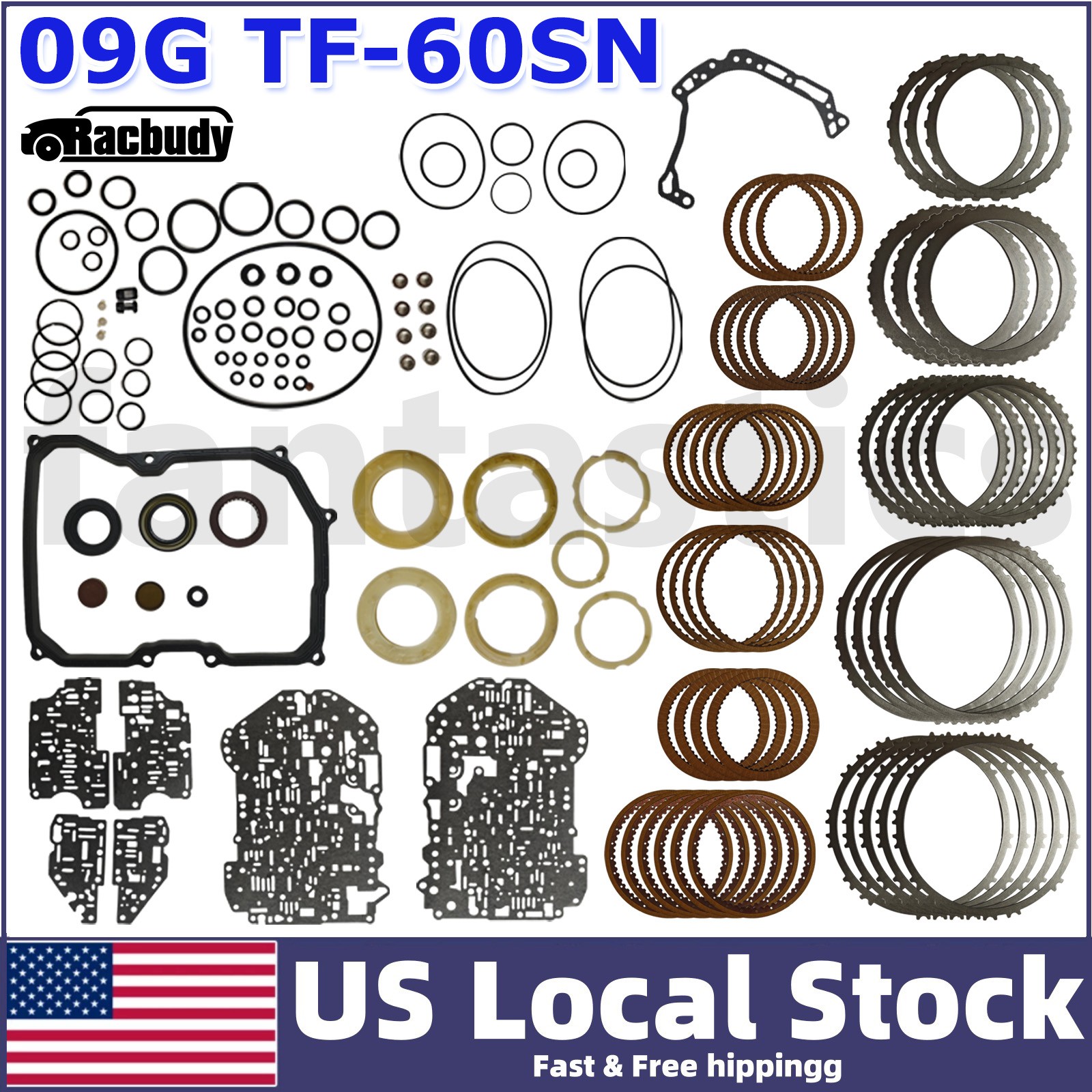 09G TF60SN Auto Transmission Master Rebuild Kit For VW Jetta Tiguan Audi A3 A4