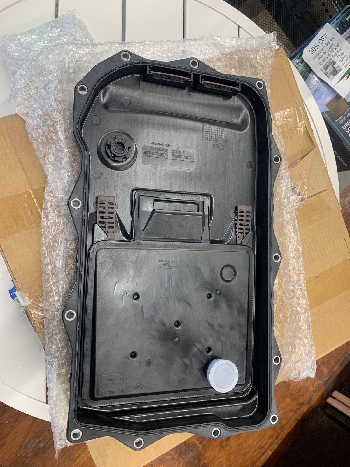 transmission pan TRQ automatic transmission pan