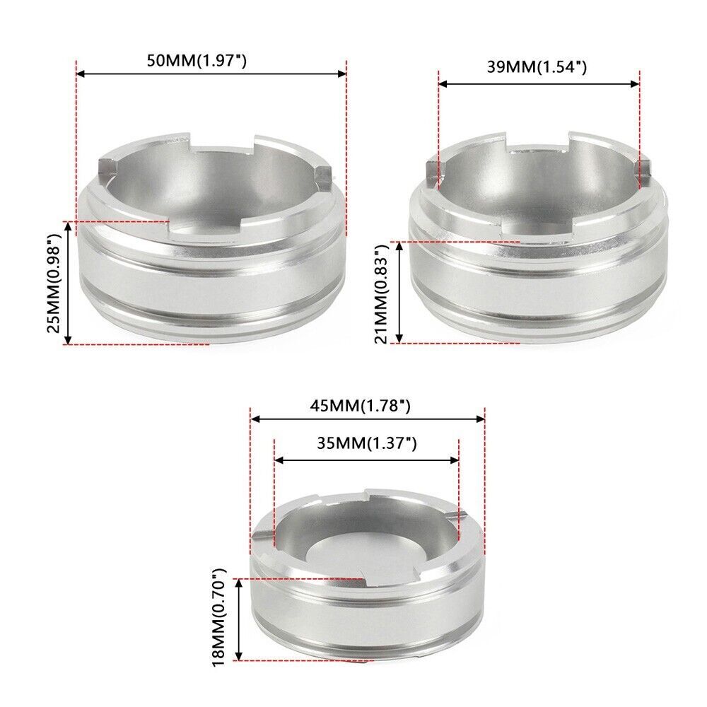 For 4L60E 4L65E 4L70E Sonnax FWD 1-2/3-4 Pinless Forward Accumulator Piston Kit