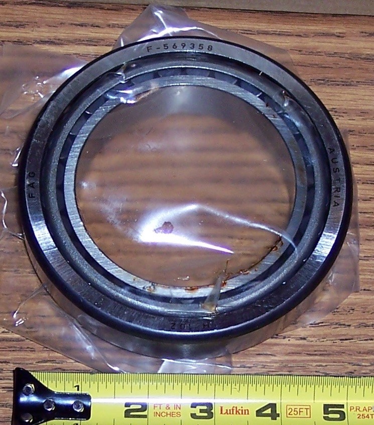ZF TRANSMISSION ~ BEARING – P/N 0750.117.255 (STAMPED F-569358 H102)