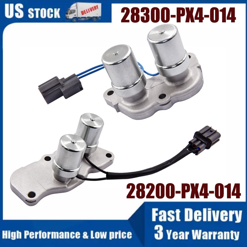 Shift Control & Lock Up Solenoids 28200-PX4-014 For Honda Accord 28300-PX4-014
