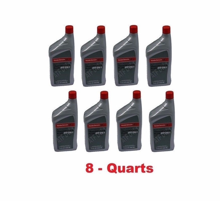 8-Quarts Genuine For Honda DW-1 Automatic Transmission Fluid