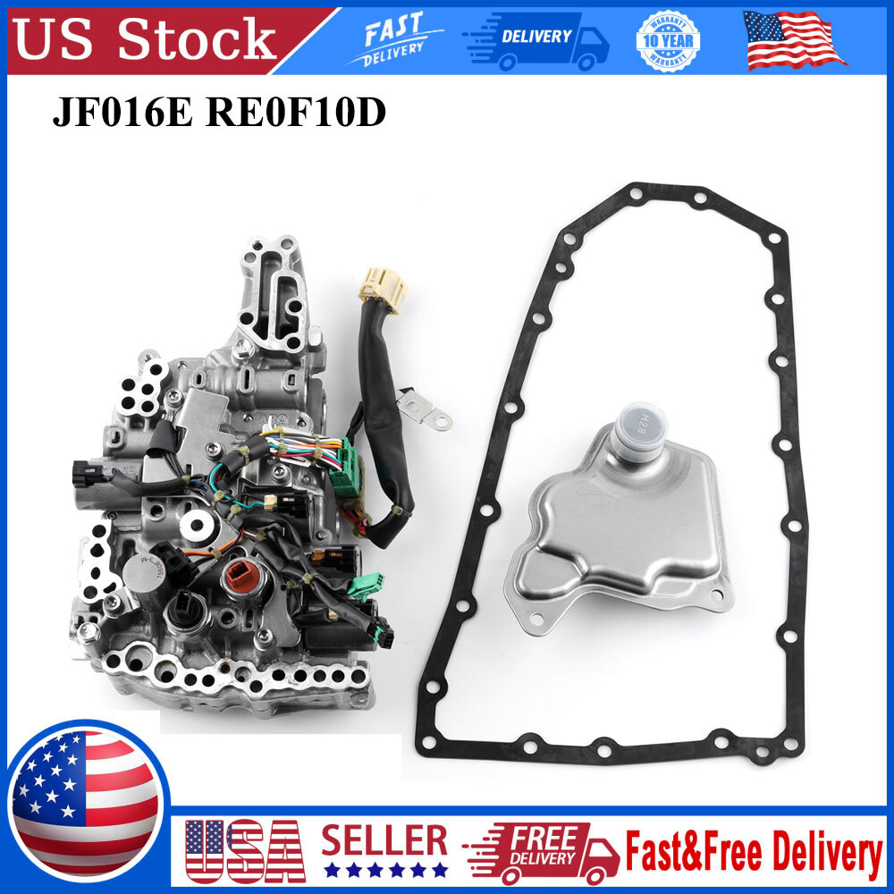Fit 2014-2018 Nissan Rogue 2.5L JF016E Valve Body W Solenoids & Filter Kit OEM!