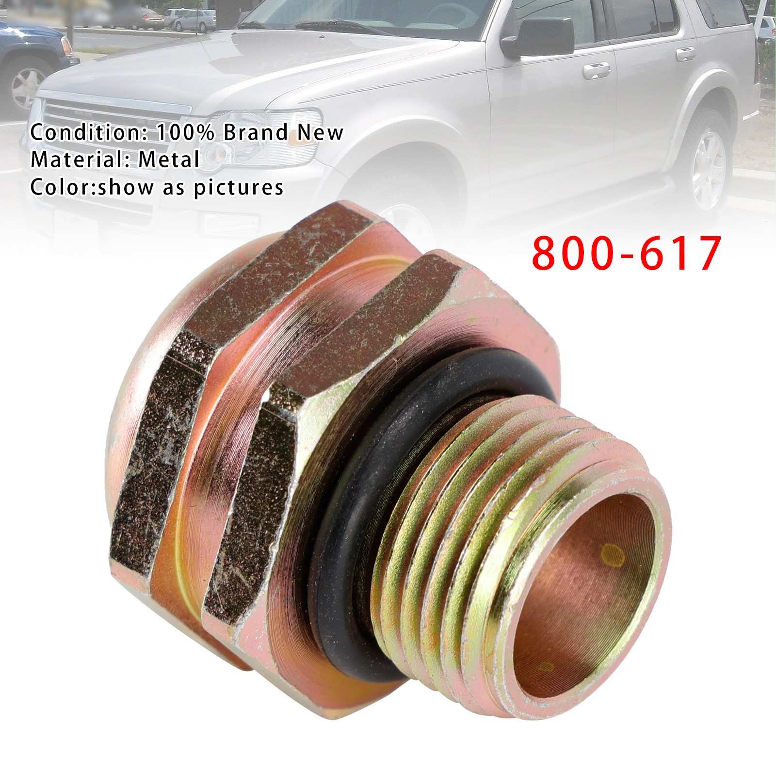 800-617 Transmission Cooler Line Quick Connector For Ford Mercury Models