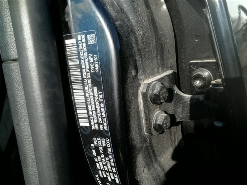 Transfer Case Single Speed Automatic Transmission Fits 15-20 RENEGADE 2153677