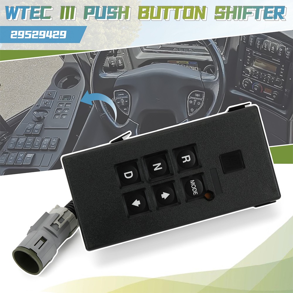 For Allison Shift Pad Transmission Selector WTEC-3 Push Button Shifter 29529429