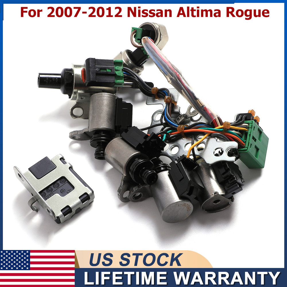 For Nissan CVT Transmission Valve Body Solenoid Sensor Kit JF011E RE0F10A F1CJA