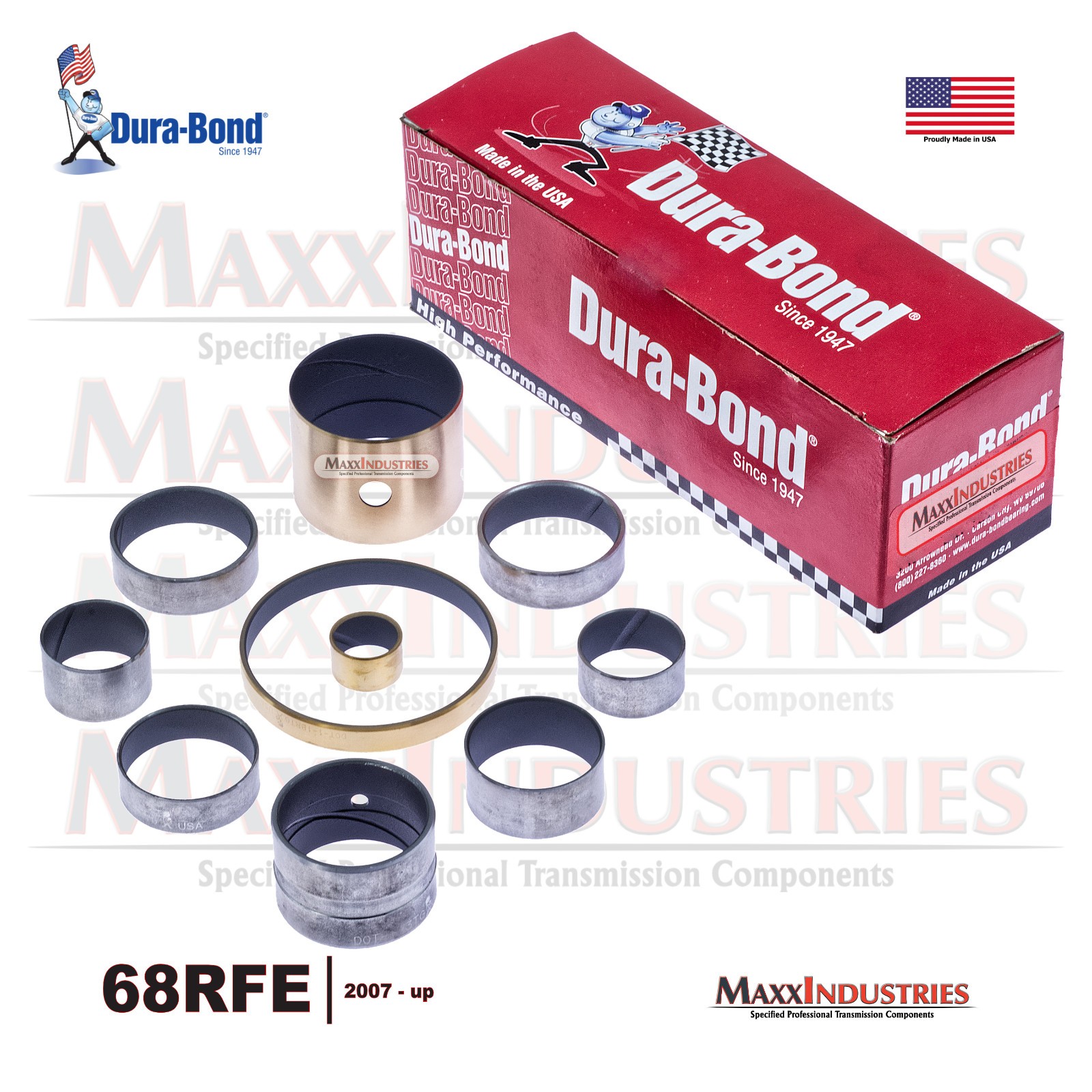 68RFE Bushing Kit Premium Lube Coating Dura-Bond for RAM 6.7L Cummins Diesel
