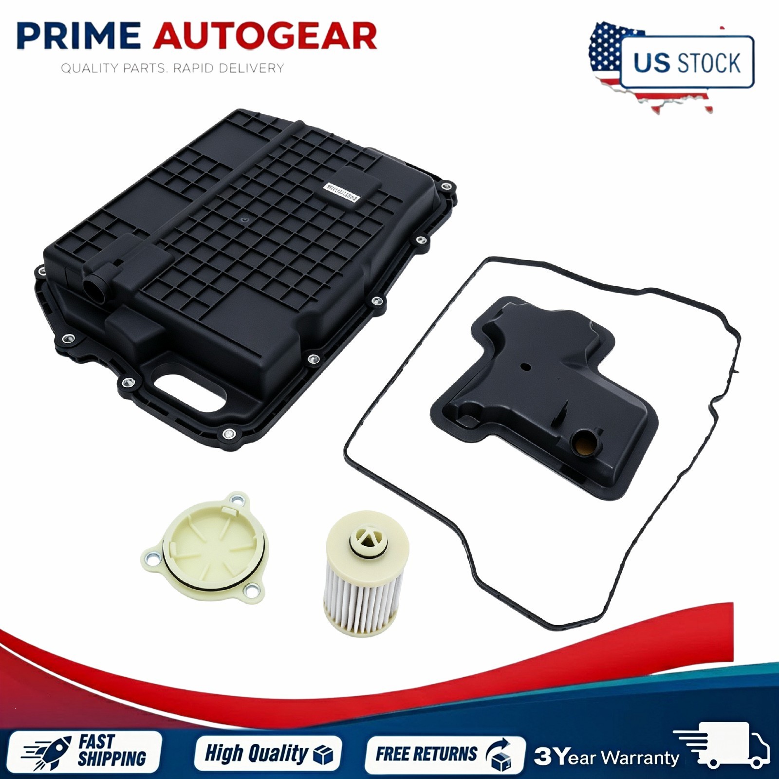 Automatic Transmission Filter & Side Cover Service Kit 8F35 for Ford Lincoln