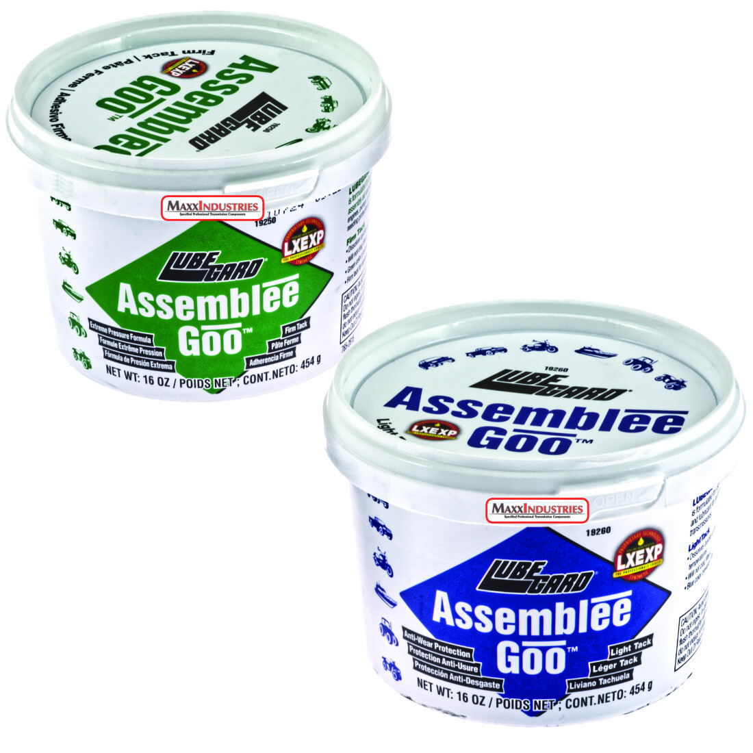 Lubegard Assemblēē Gōō™ 16 oz. Tub (1 Each) Transmission Assembly Green Blue