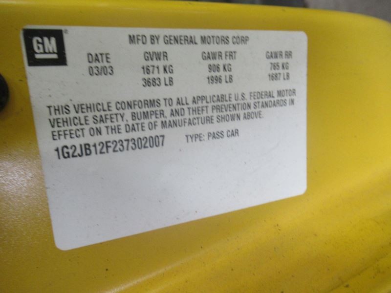 Automatic Transmission 2.2L Fits 03 ALERO 279203