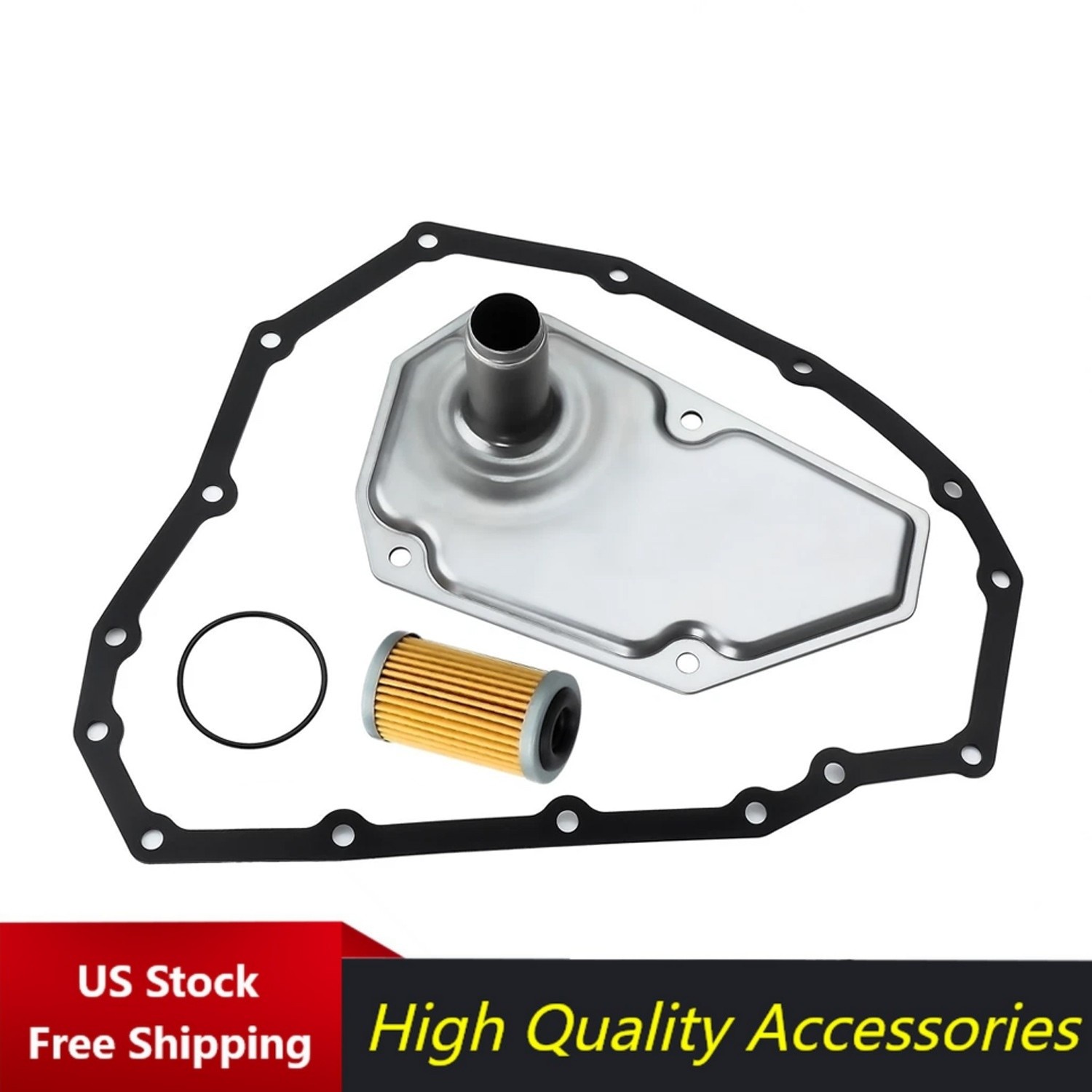 Transmission Oil Filters Kit W/ Pan Gasket Fit For Nissan Sentra Versa 2012-2019