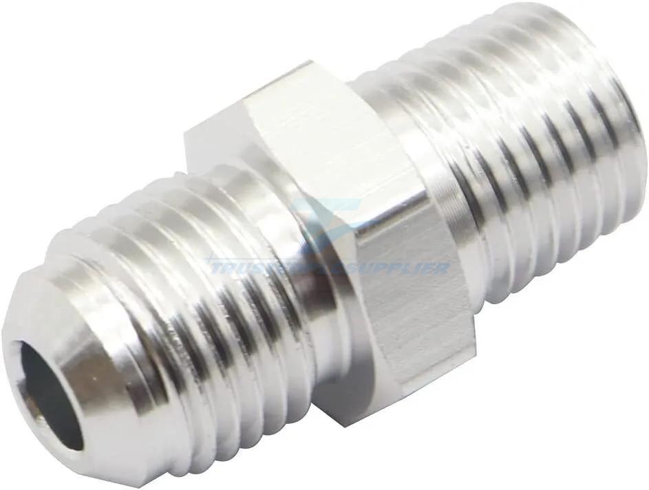 For GM 4L60E 4L80E Flexible SS Braided Transmission Cooler Lines Kit -6AN Hose