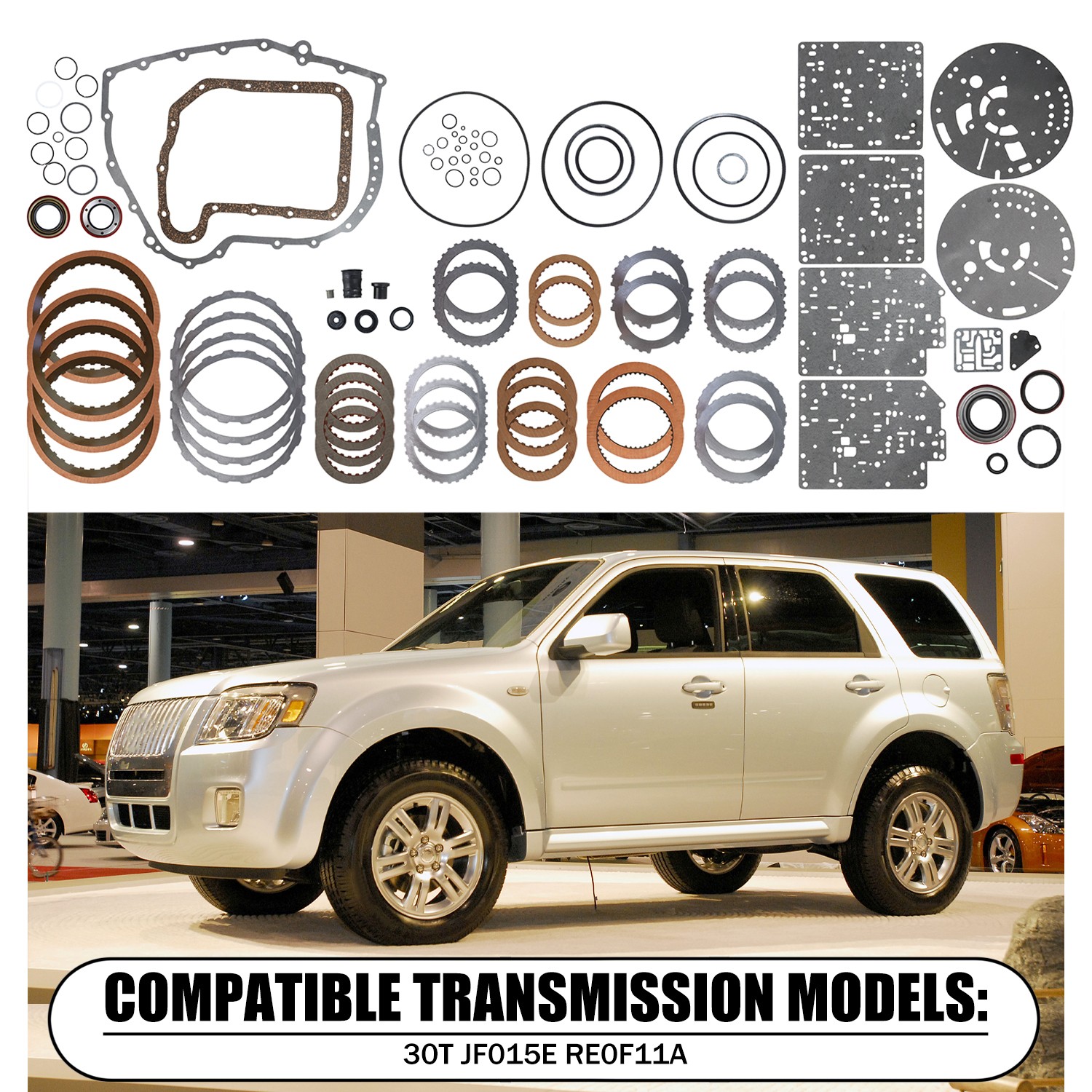 CD4E LA4AEL Transmission Master Overhaul Rebuild KIT for Ford Mazda Mercury