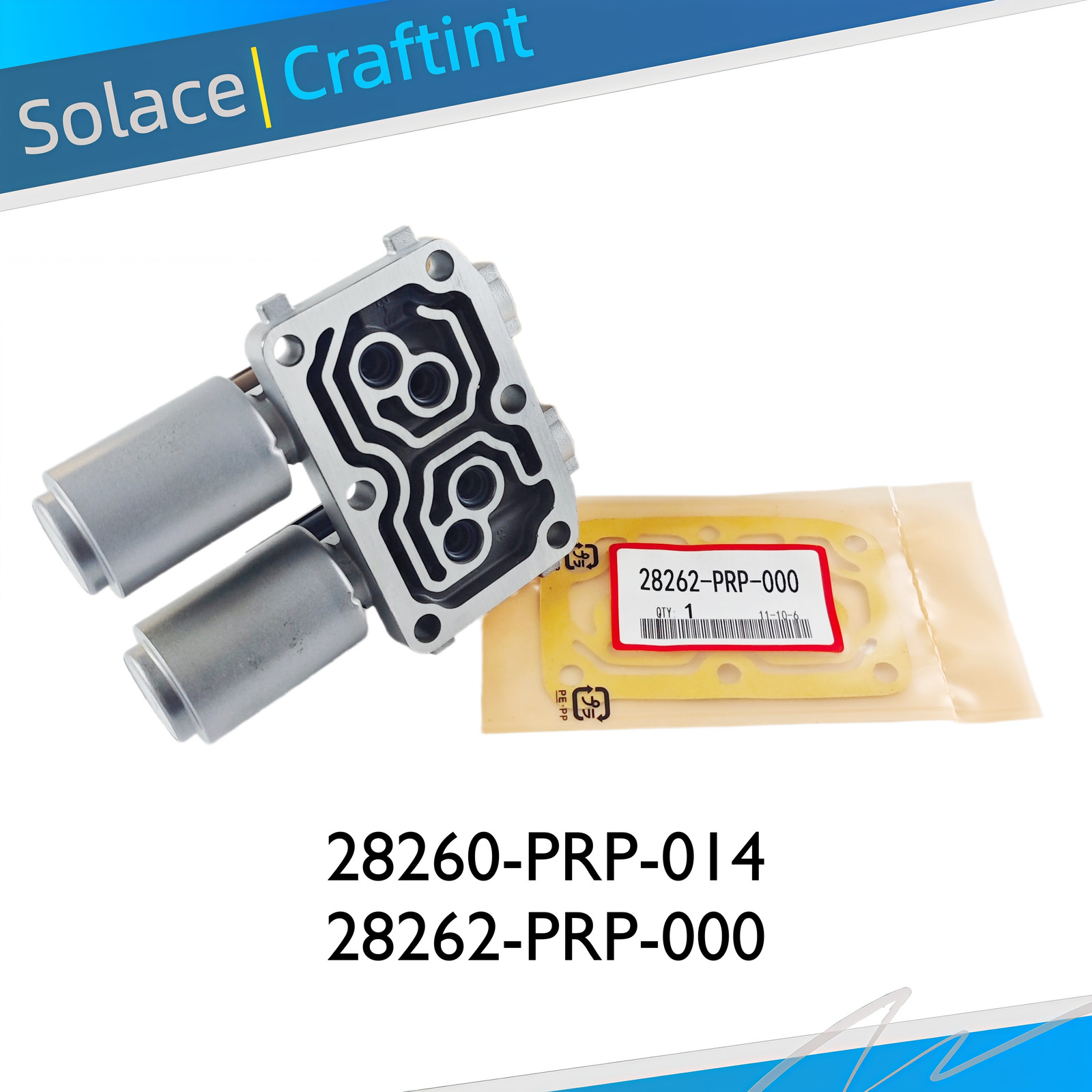 REMAN AT Linear Control Solenoid 28260-PRP-014 for Honda Acura 2002-2011 K20 K24