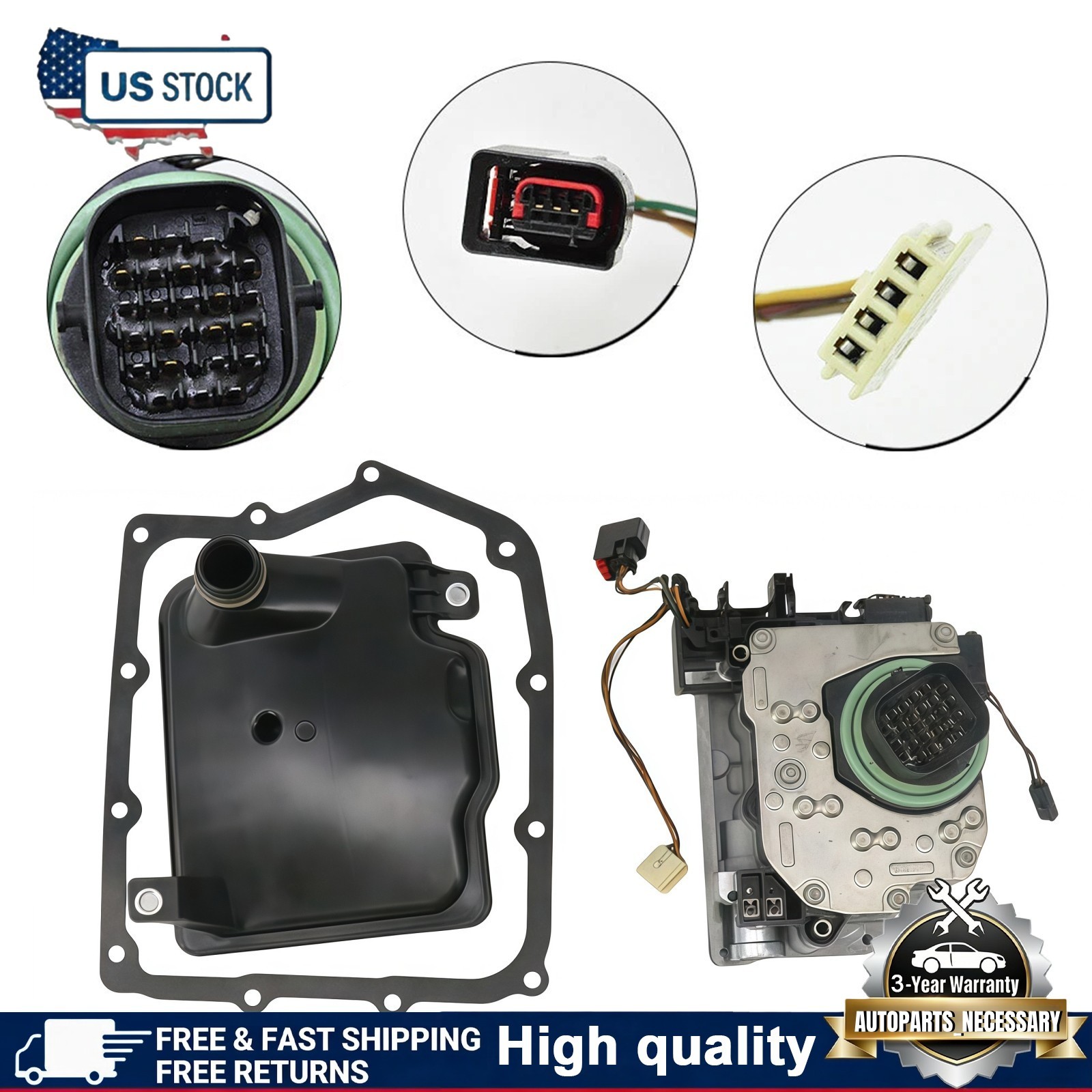 62TE Shift Solenoid Pack For 2006-2018 Dodge Journey Grand Caravan Chrysler US