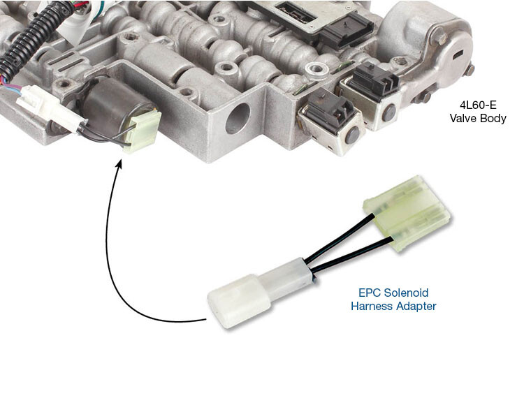 . For 4L60-E,4L65-E,4L70-E,4L80-E,4L85-E EPC Solenoid Harness Adapter 34435-01K