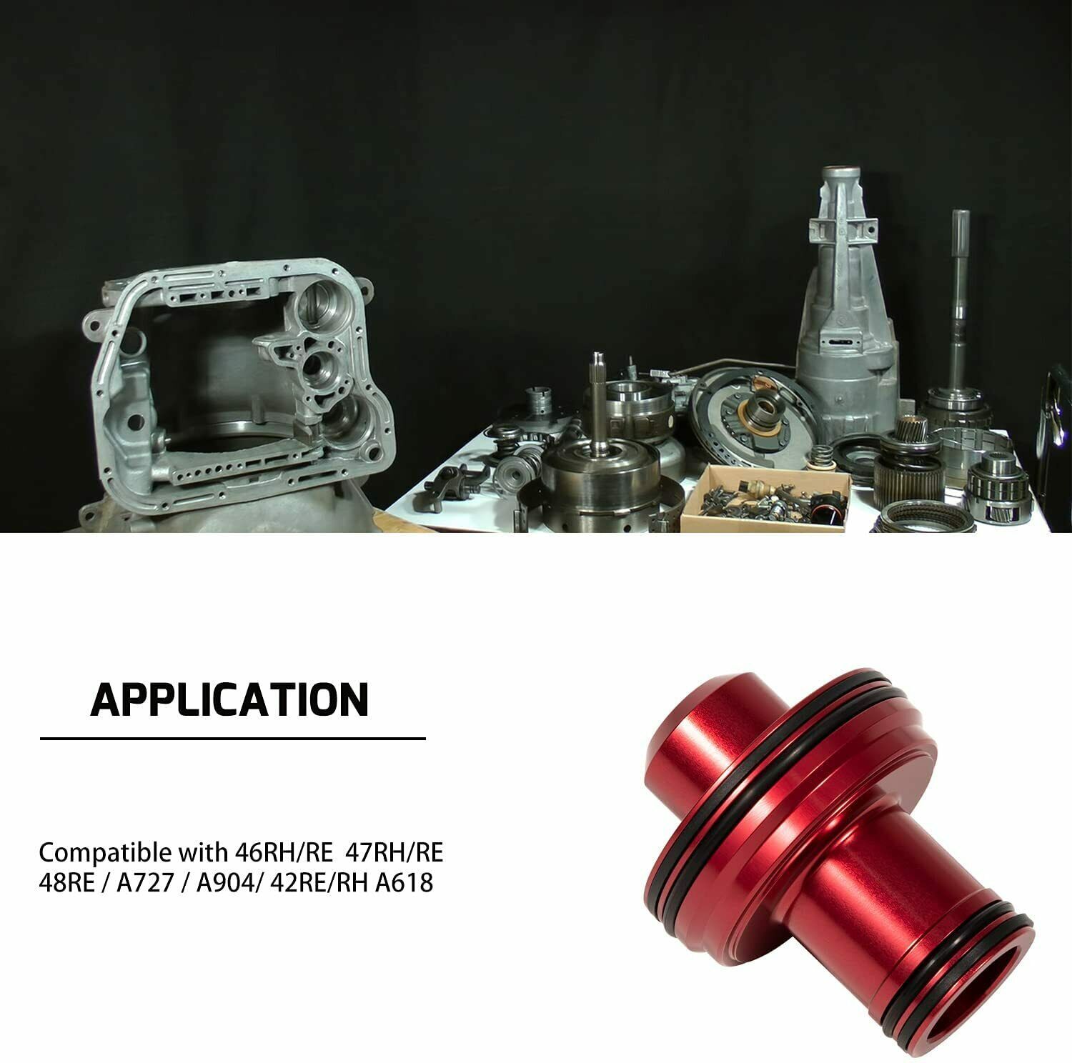 Fit for 48RE A618 /47RE / 42RE Anodized Billet Accumulator Piston Kit 22841-04K