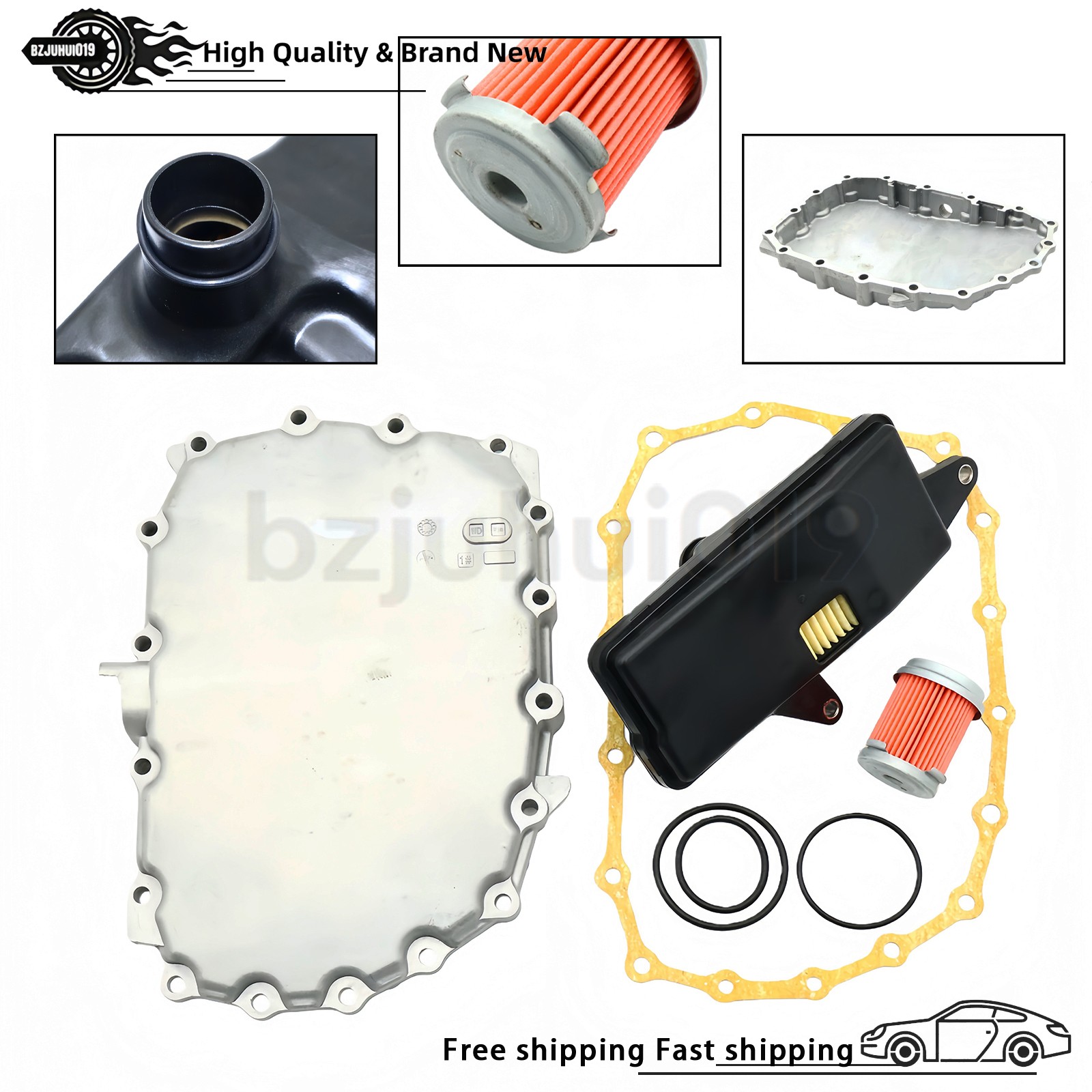 1Set Transmission Oil Pan&Filter&Gaskets Kit For Honda HR-V Fit Civic 2.0L L4