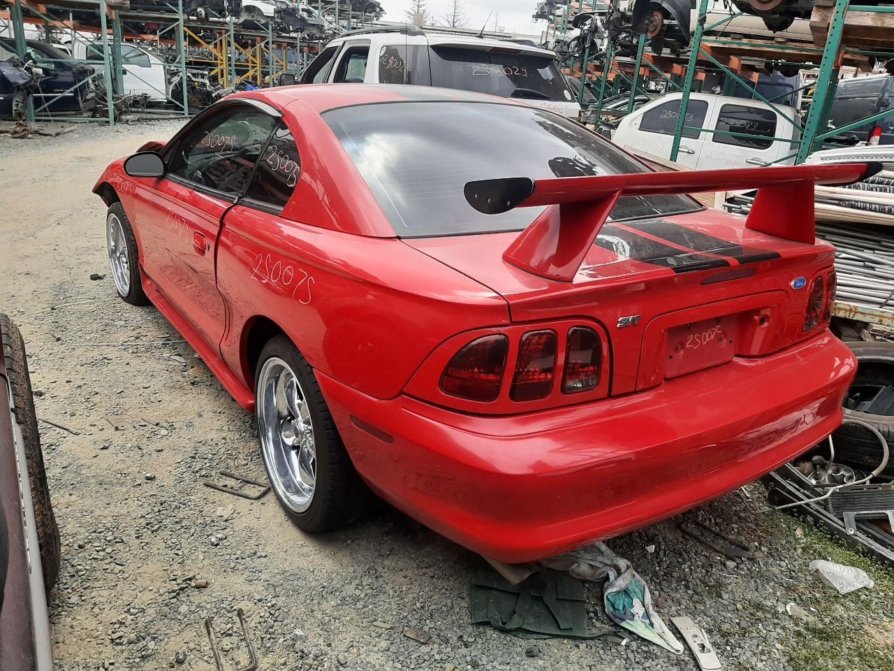 1996-1998 FORD MUSTANG COBRA Manual Transmission 8-280 4.6L T-45 ID F6ZR7003CC