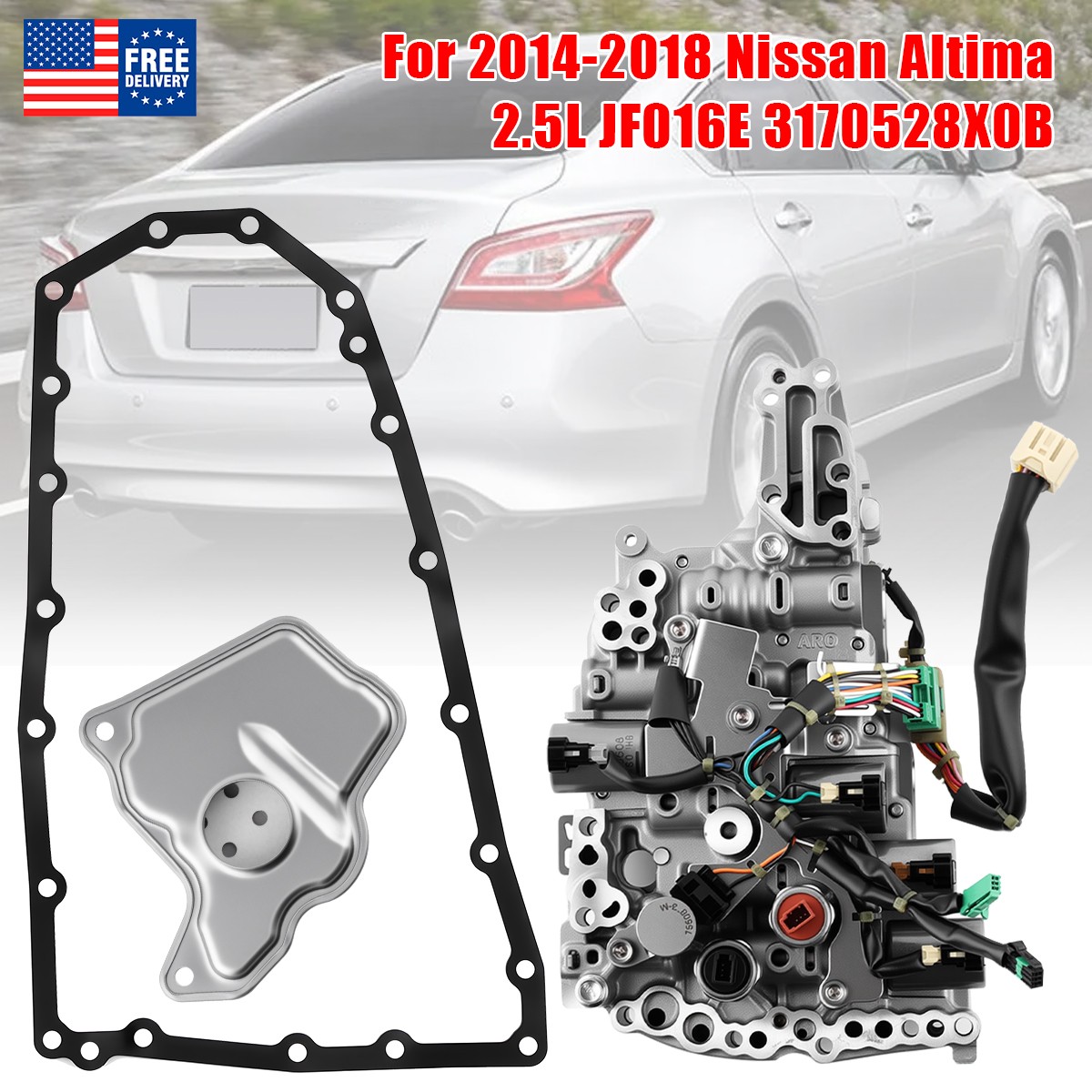 Transmission Valve Body For 2015-2017 Nissan Murano 2.5L 2015-2016 Juke 1.6L