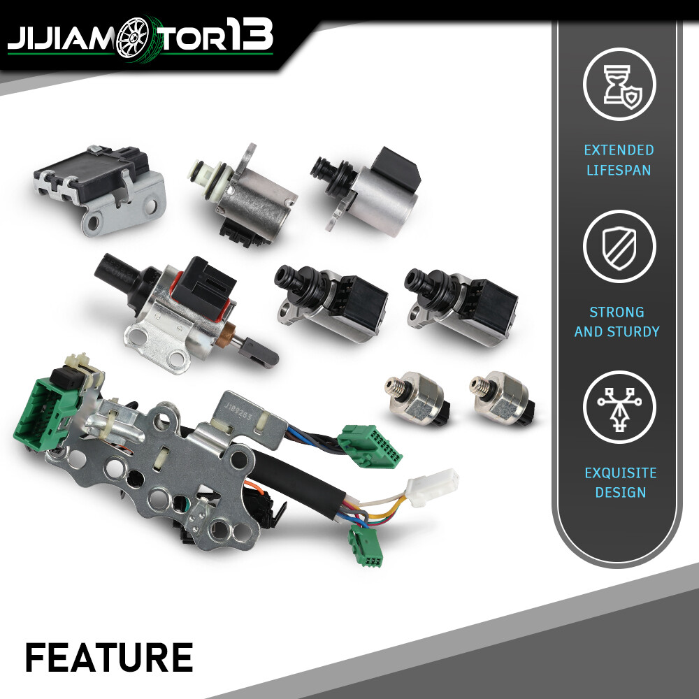 Valve Body Solenoid Sensor kits Fit For Nissan CVT JF011E RE0F10A Transmission