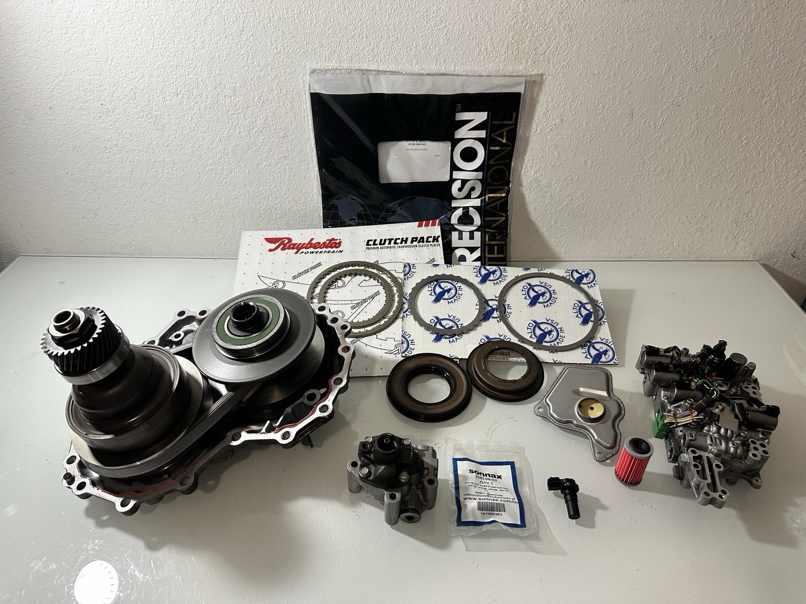 🇺🇸 🔥 CVT Super REBUILD KIT JF016E RE0F10D With Converter, Valve Body ,Pump 🔥
