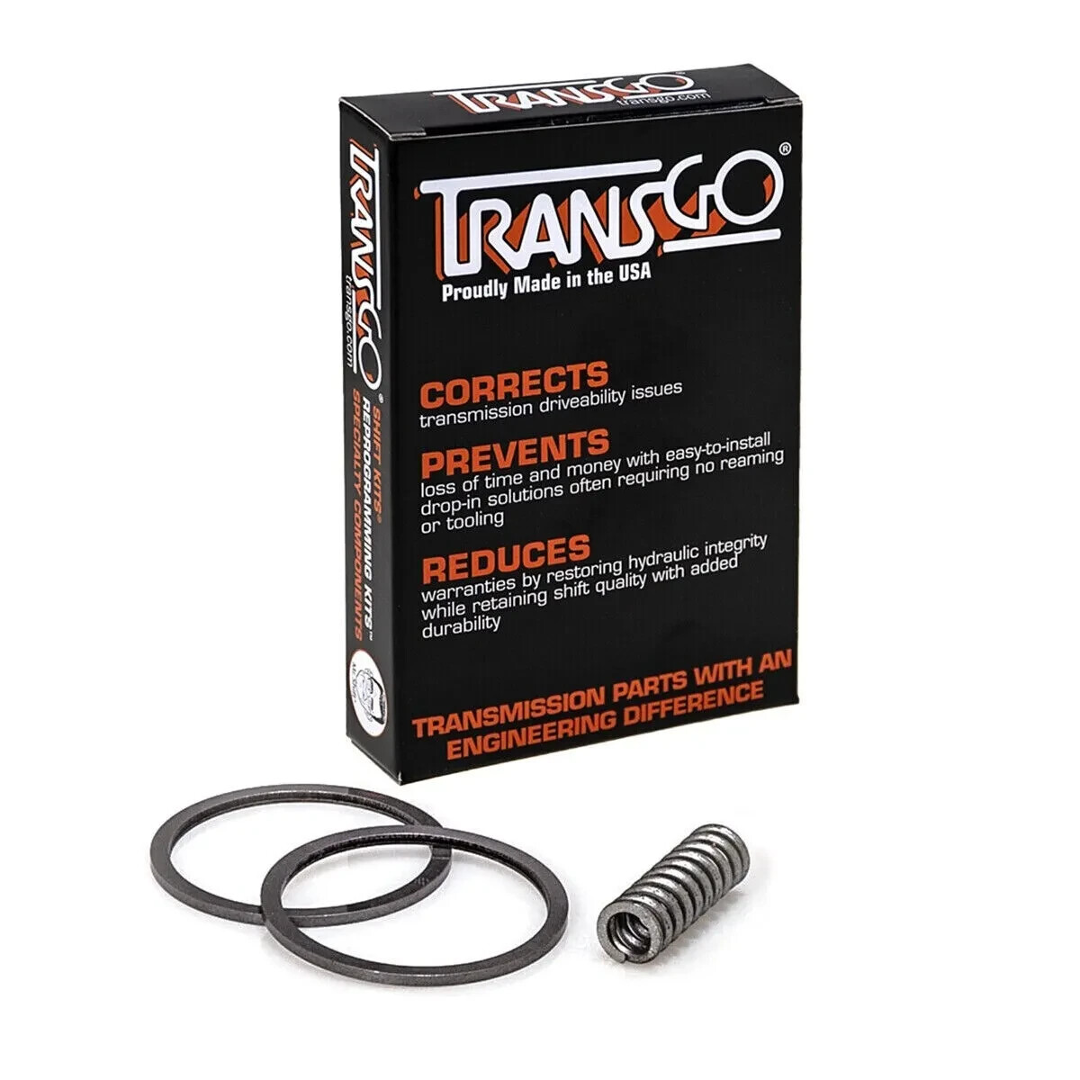 .For 700R4, 4L60, 4L60E, 4L65ETransGo Hi Rev Pump Ring Kit 5400 RPM (700PKH)