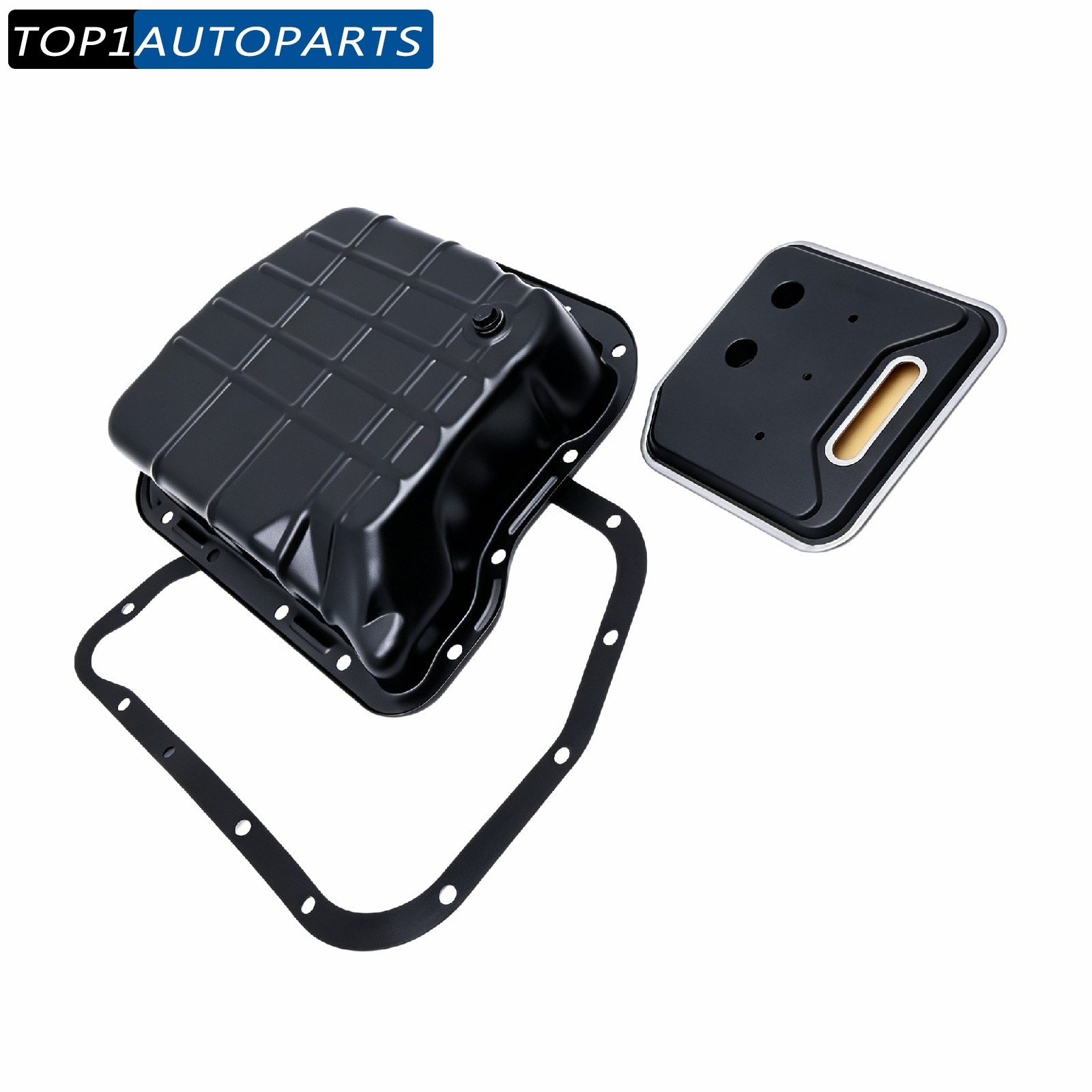 Transmission Oil Pan W/Gasket&Filter Fit Dodge Ram 1500 2500 3500 46RE 47RE 48RE
