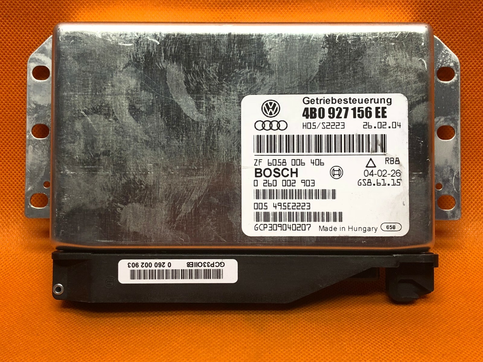 PROGRAMMED PLUG & PLAY 04 A6 TRANSMISSION CONTROL AT 4B0 927 156 EE TCM TCU nb0