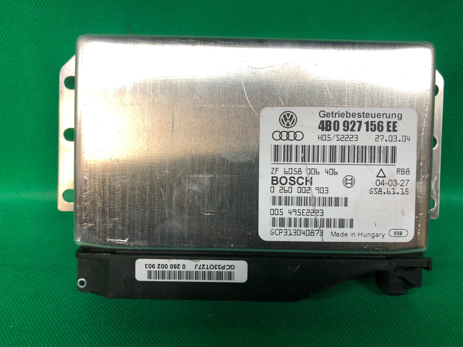 PROGRAMMED PLUG & PLAY 04 A6 TRANSMISSION CONTROL AT 4B0 927 156 EE TCM TCU nb0