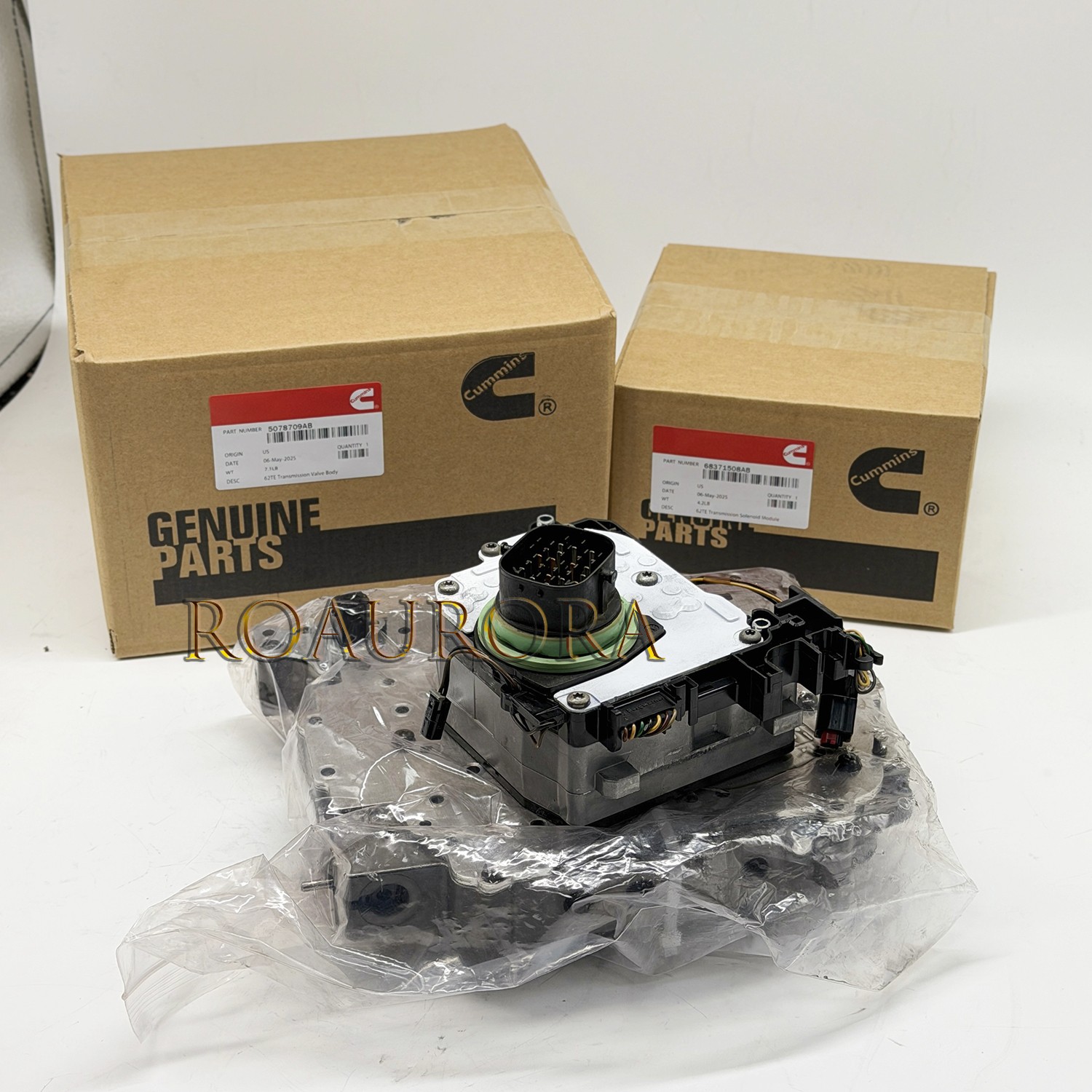 62TE 6-Speed Complete Valve Body w/ Solenoid 5078723AD for Chrysler Dodge Jeep