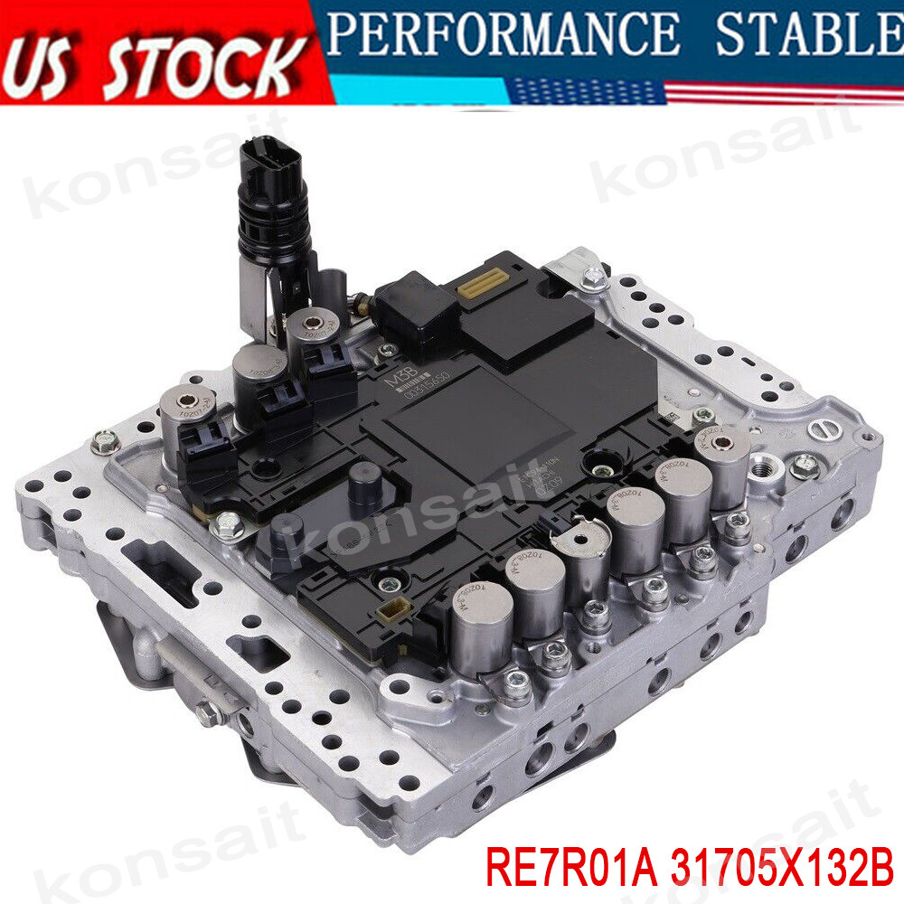 For 2014 2015 Infinity Q50 3.7 Valve Body & Solenoid TCM OEM 31705-X132B RE7R01A