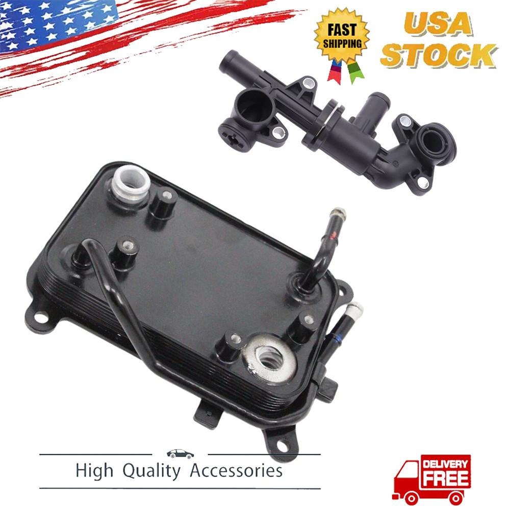 25620-1U500 Transmission Oil Cooler W/ Valve for 2015-2017 Hyundai Sonata 2.4L