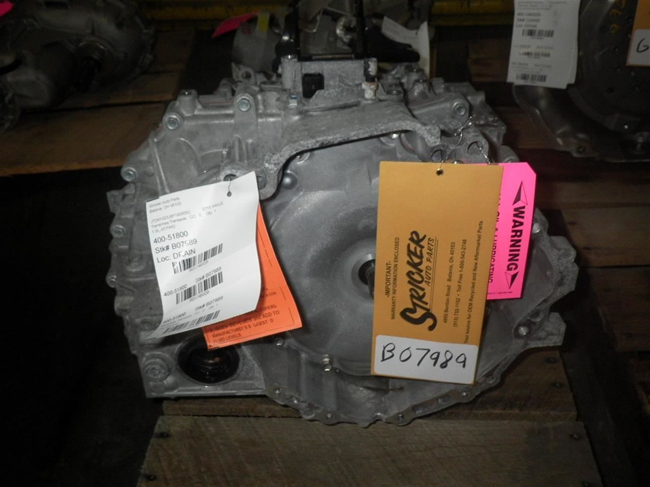 ECVT Automatic Transmission Fits 10-15 Prius