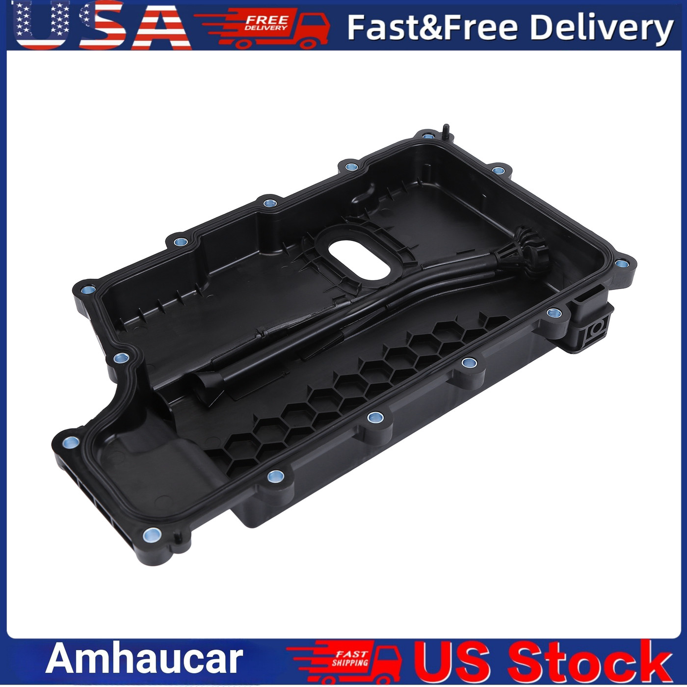 New Transmission Plastic Side Cover for Ford-Lincoln 6F50 6F55 8A8Z-7G004-A