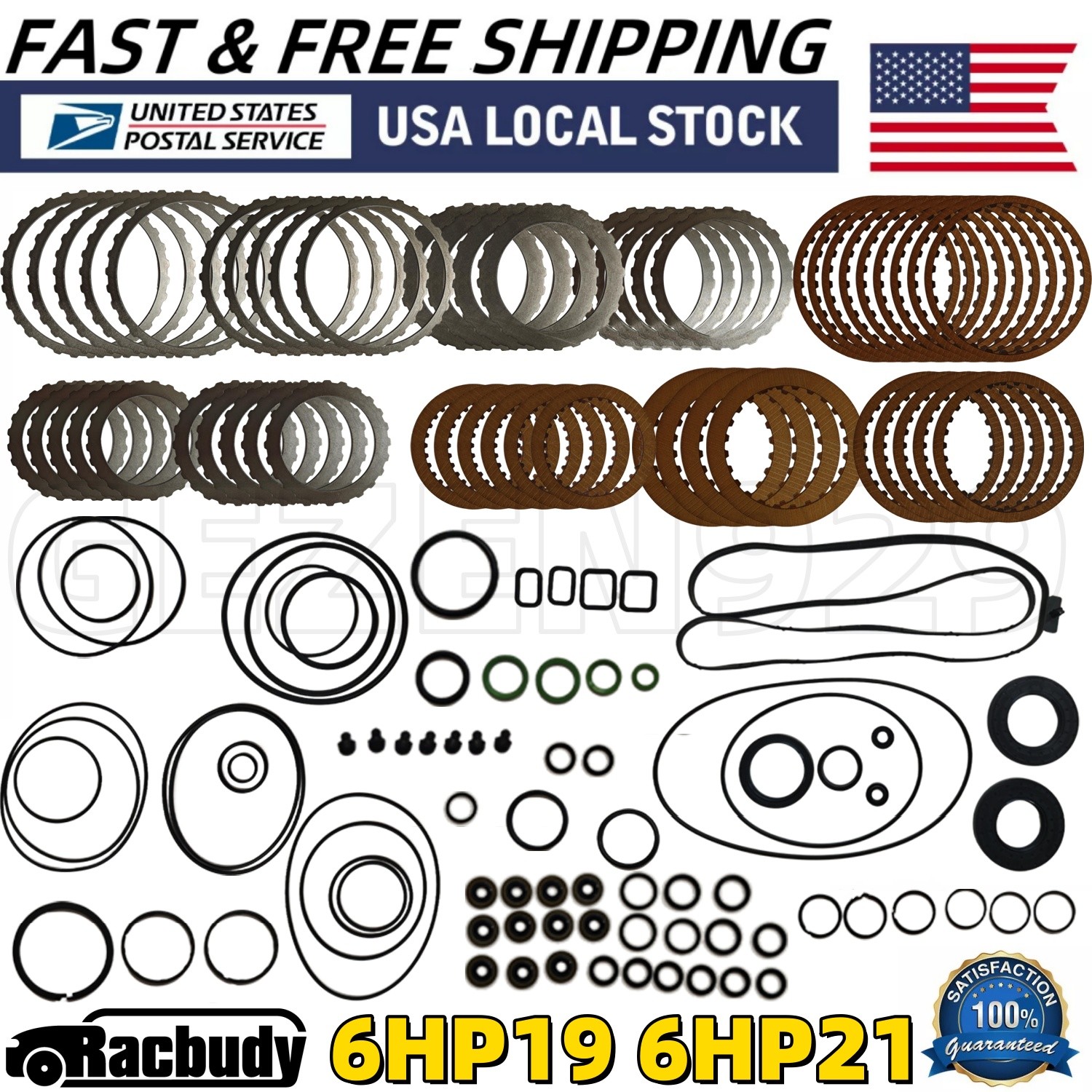6HP19 6HP21 New Auto Transmission Overhaul Rebuild Master Kit For BMW 2004-UP US