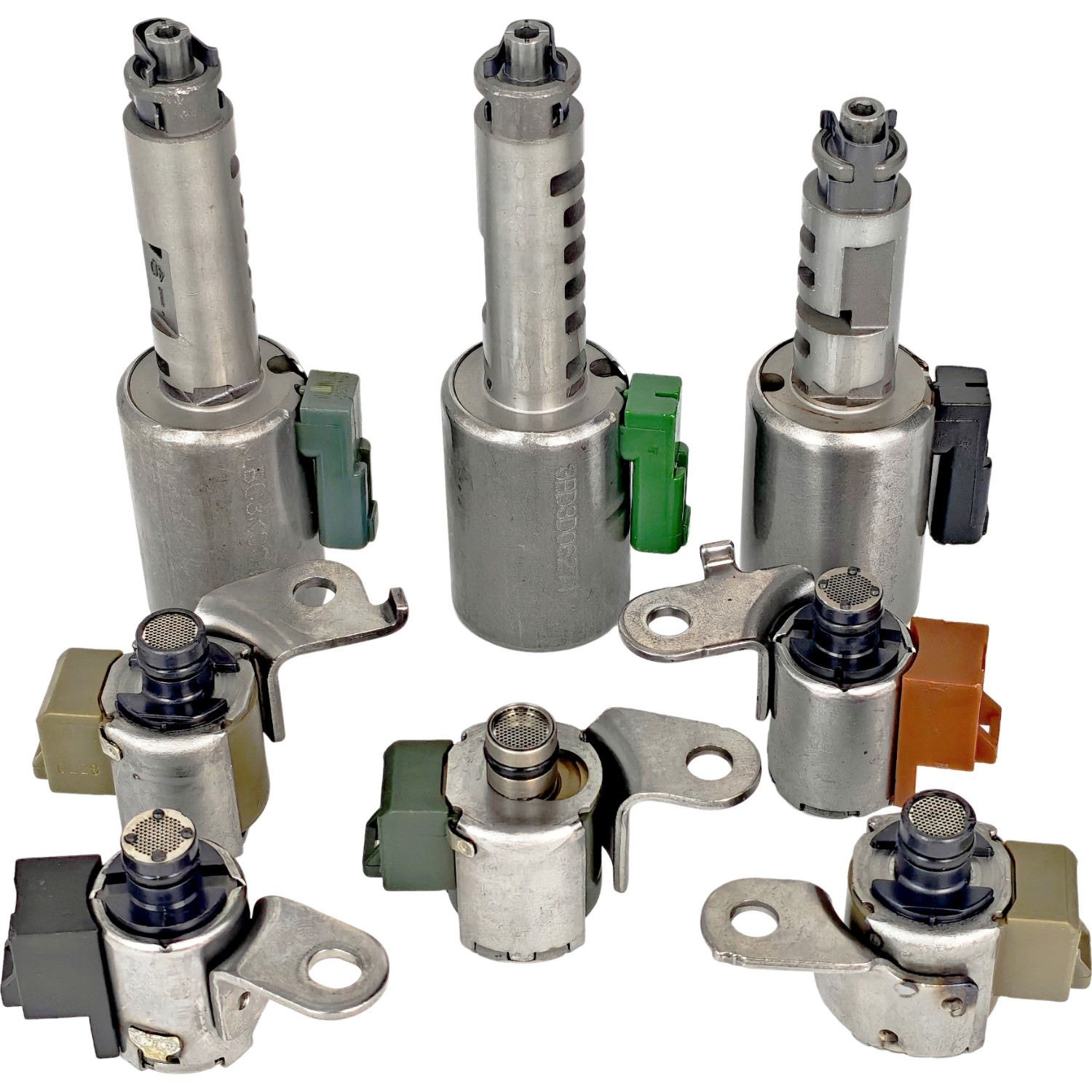 8pcs AW55-50SN AW55-51SN RE5F22A Transmission Solenoid for Nissan Volvo Equinox