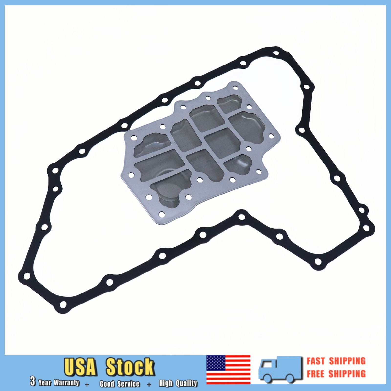 Fits 03-16 Nissan Murano Quest 3.5L V6 CVT Transmission Filter & Gasket Set