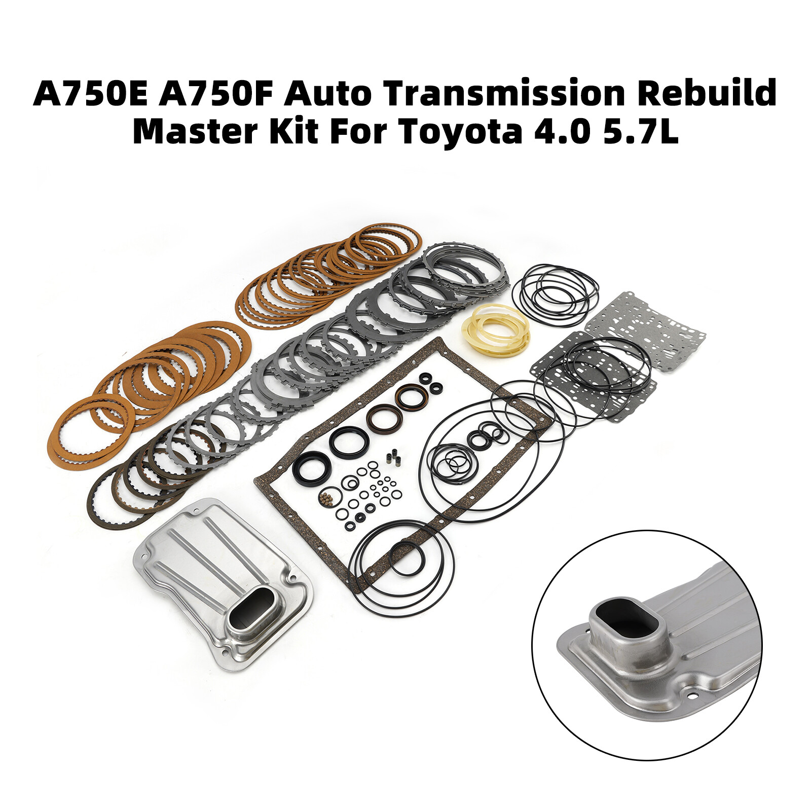 A750E A750F Auto Transmission Rebuild Master Kit For Toyota 4.0 5.7L