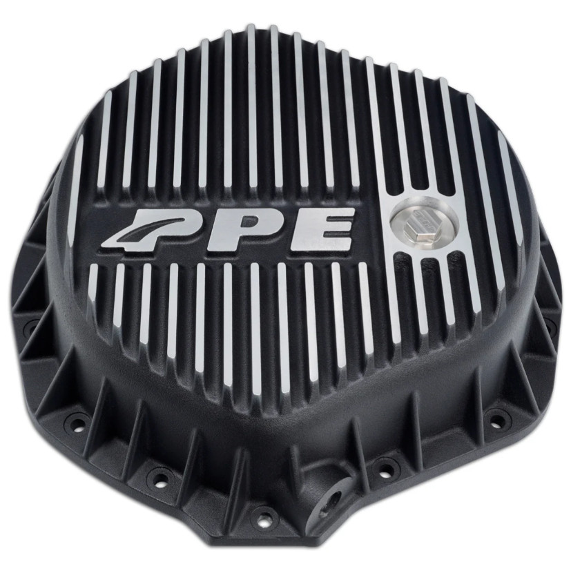 PPE Brushed Trans Pan & Diff Cover For 07.5-18 Ram 6.7L 68RFE AAM 14-11.5”