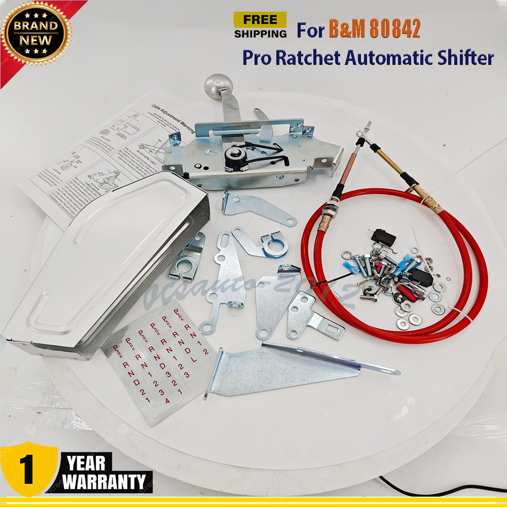 For B&M 80842 Pro Ratchet Automatic Shifter For Ford GM 3 4 Speed Transmission