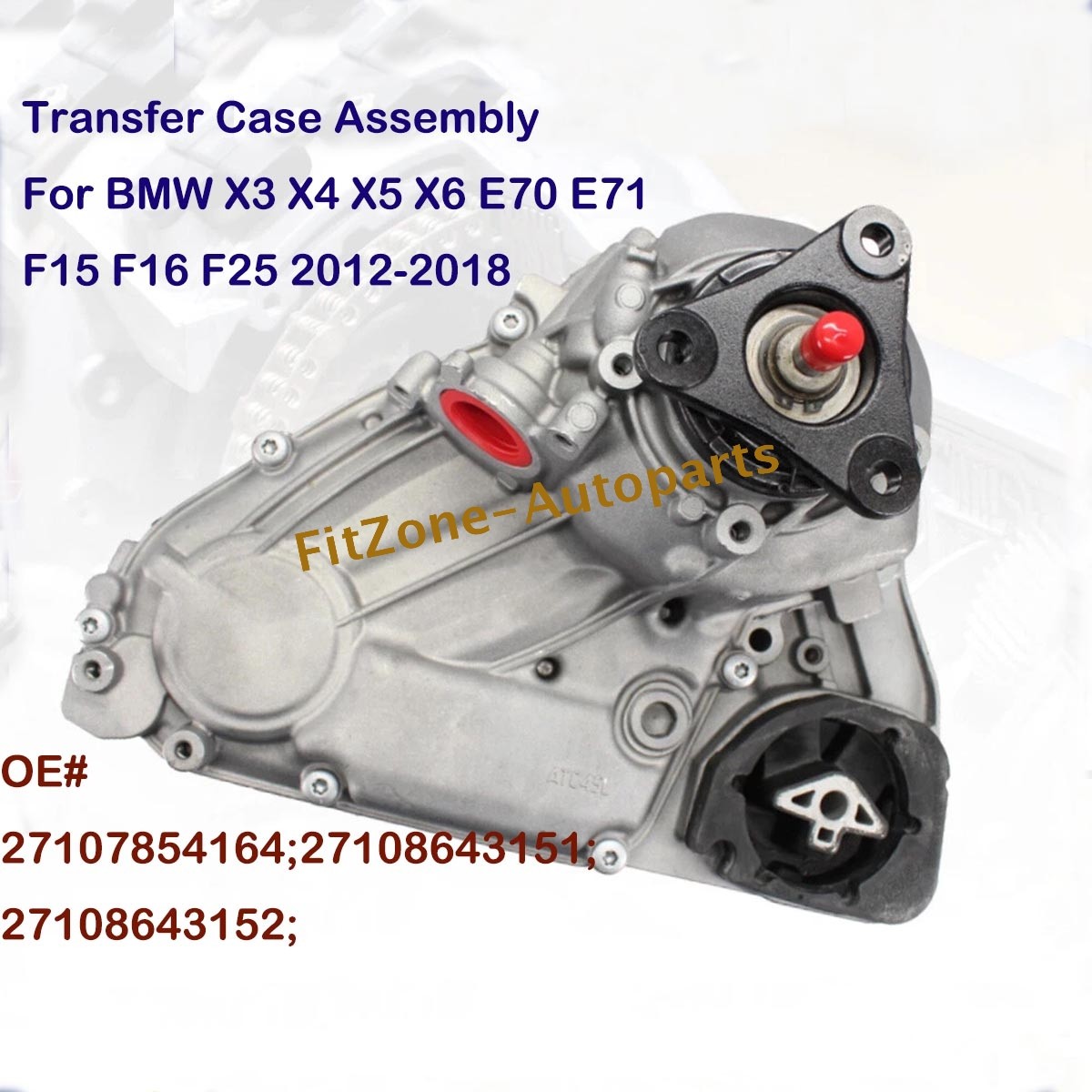 Transfer Case Assembly Fit 12-18 BMW X3 X4 X5 X6 E70 E71 F15 F16 F25 ATC45L 3.0L