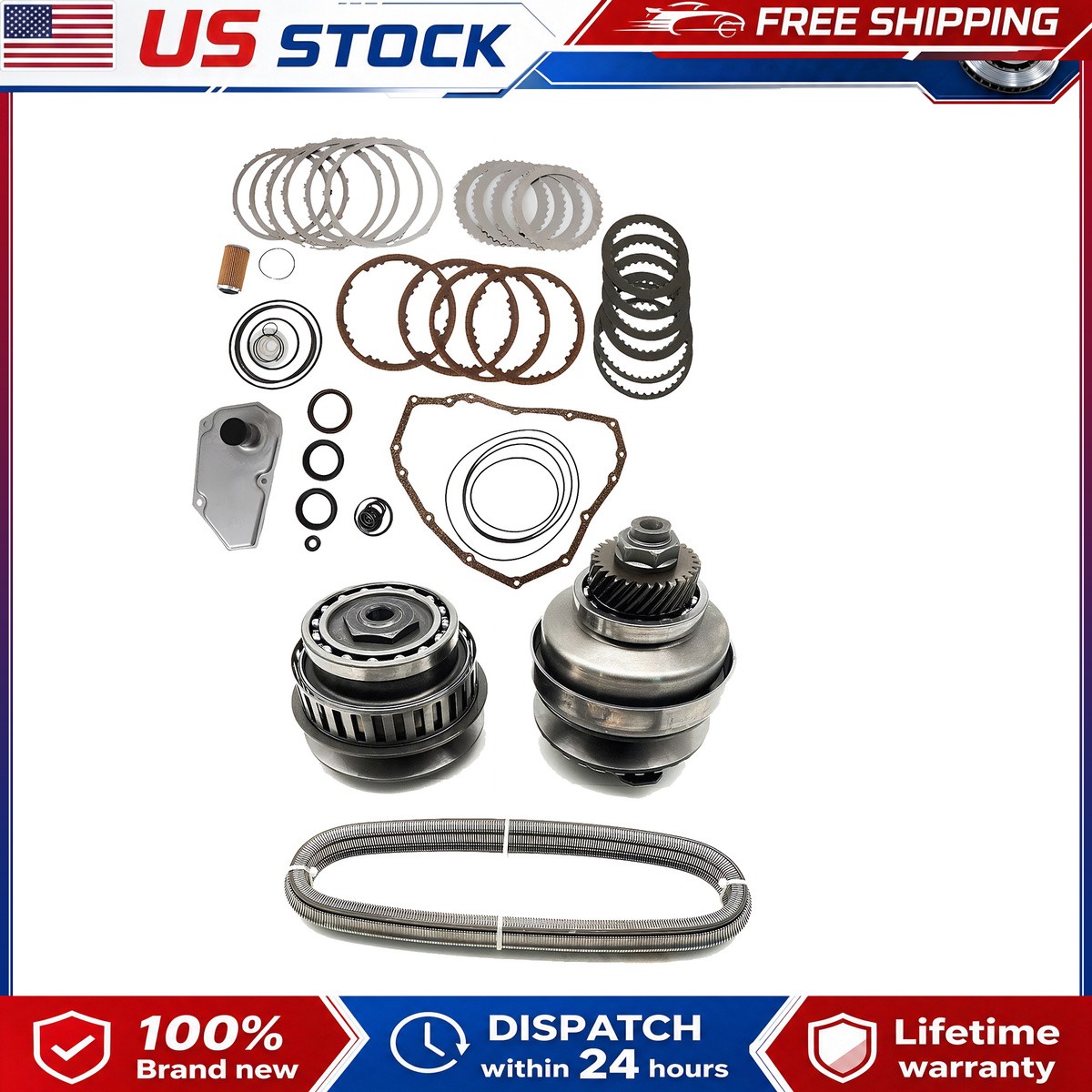 Pulley Set 901068 33710S-1 CVT Gearbox Pulley & Belt Assembly Master Rebuild Kit