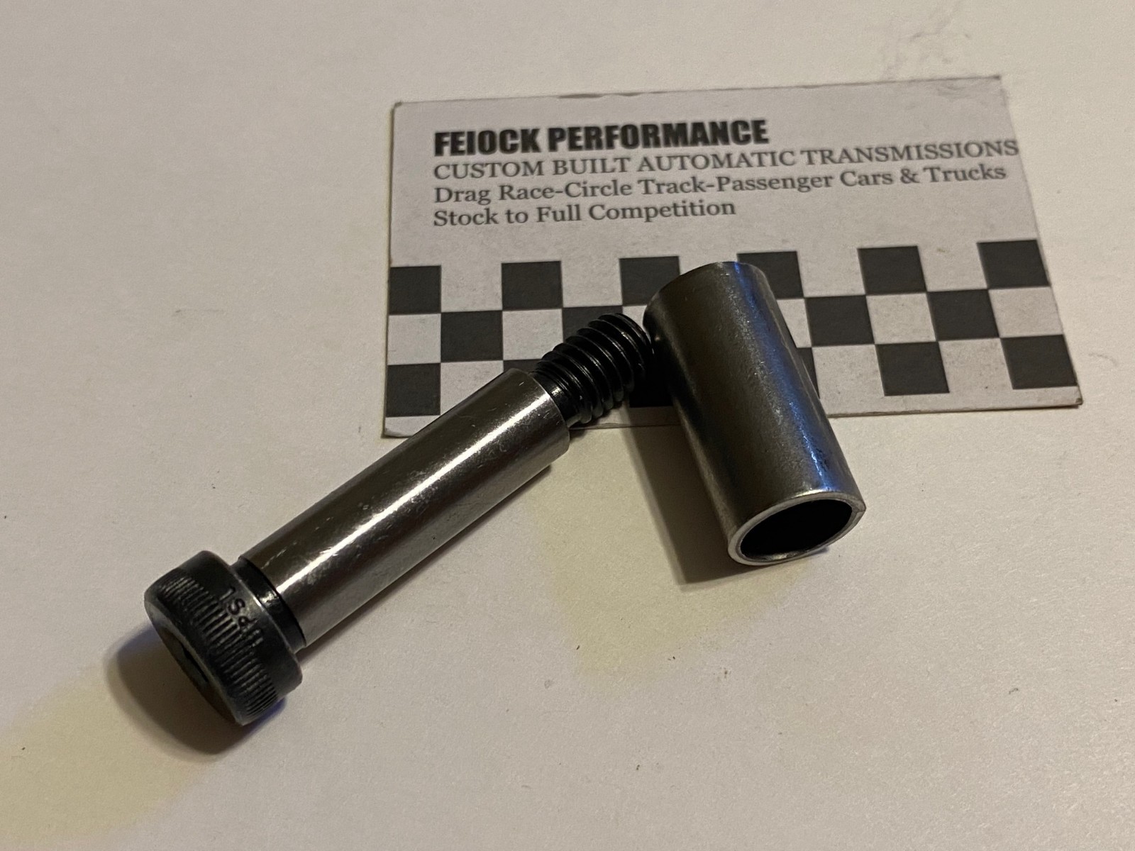 TH400 Deep Pan Bolt & Spacer – For Use With 5.75″ Long Filter Tube – USA Ship