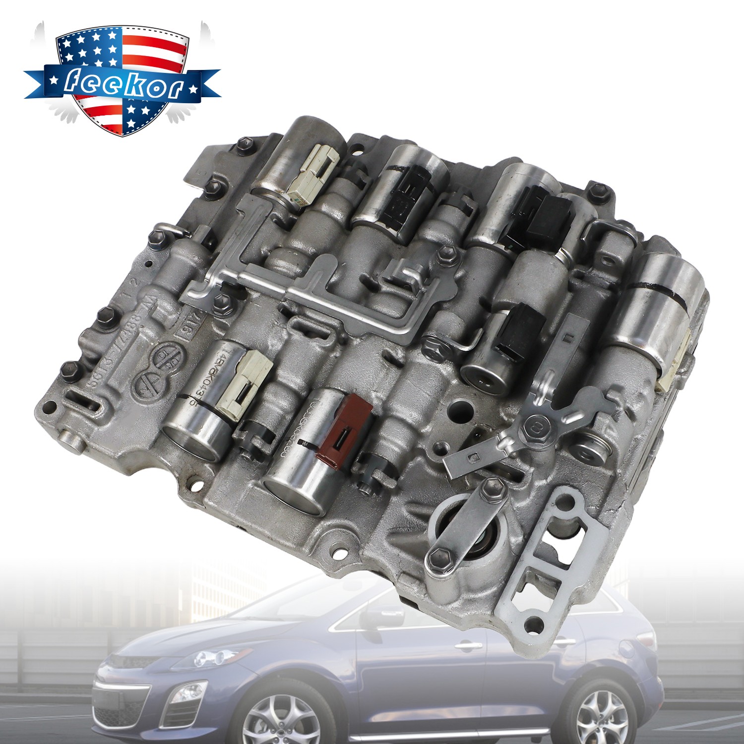 Shift Solenoid Valve Body For TF81SC AF21B Mercury Milan Ford Fusion Volvo SV60