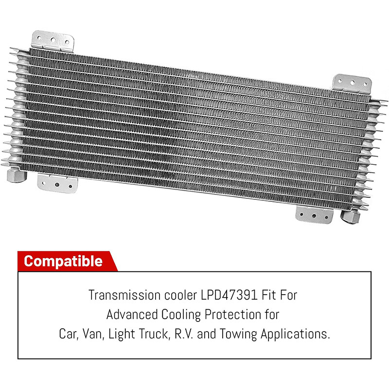 For Heavy Duty 40,000 GVW Max Engine Transmission Oil Cooler Kit LPD47391